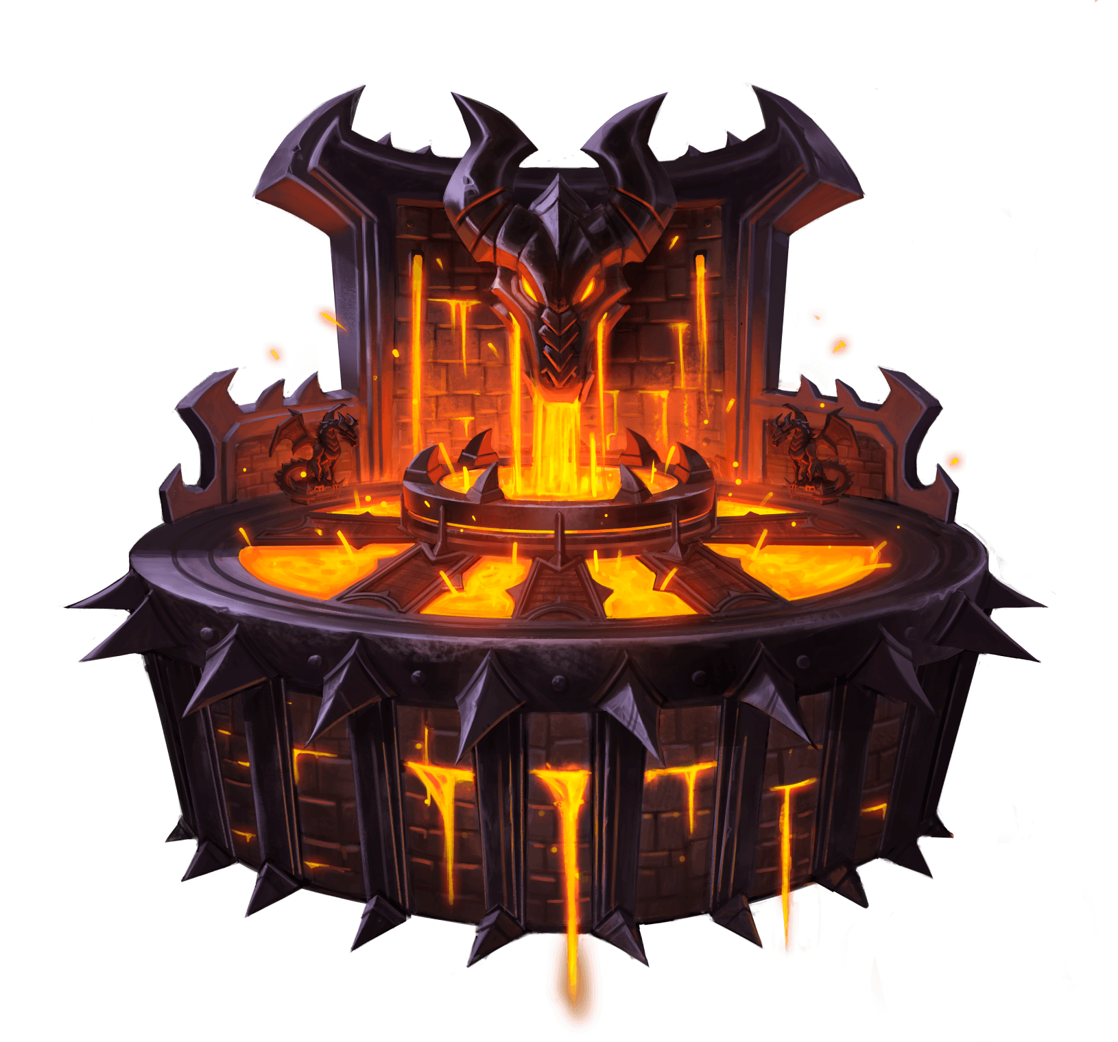 An dragon forge